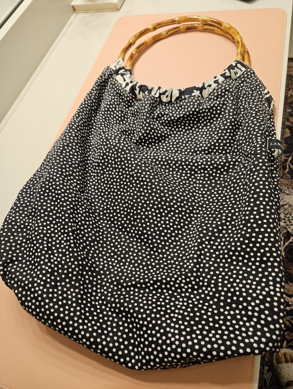 Lands END BOHO Tote - Picture 2 of 3